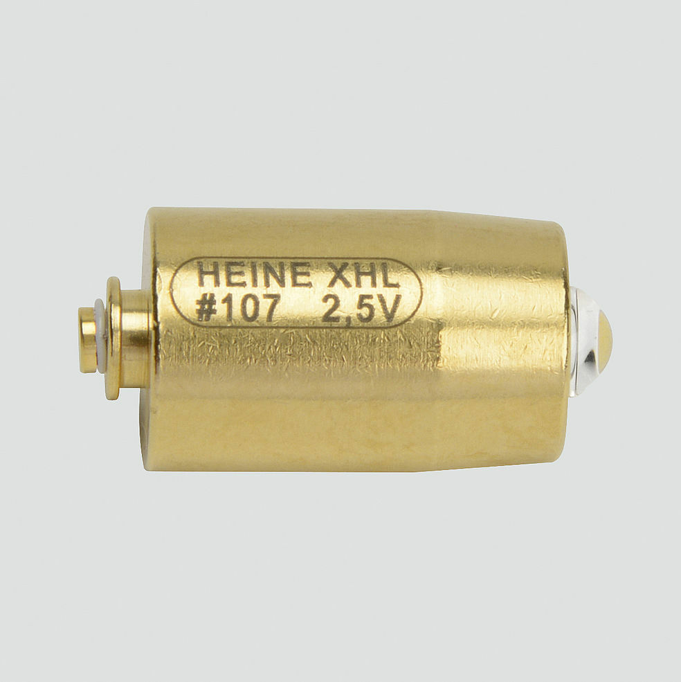 Heine #107 2.5V diagnostic flashlight bulb Heine #107 2.5V diagnostic flashlight bulb