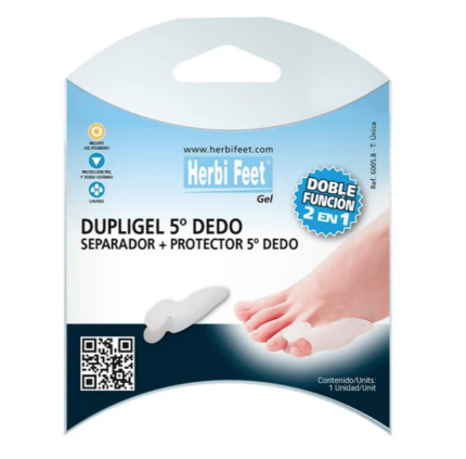 Herbi Feet Dupligel Quintus Varus Λευκό One Size 1 Τεμάχιο