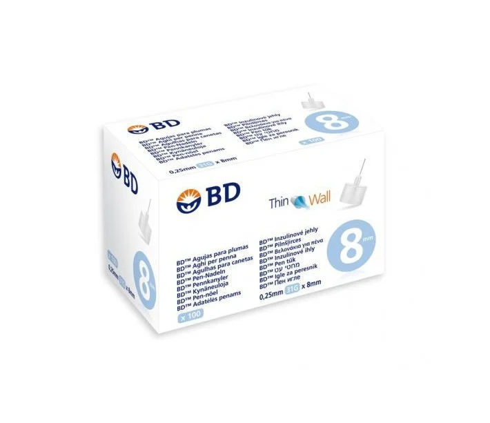 B.D. Microfine Thin Wall 31G - 8mm B.D. Microfine Thin Wall 31G - 8mm