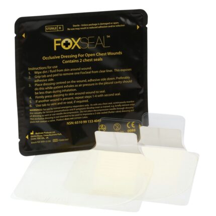 Foxseal Επίθεμα θωρακικού τραύματος - ανοιχτό