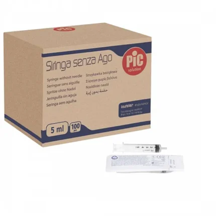 Σύριγγες Pic Solution χωρίς βελόνα 5ml - 100τμχ