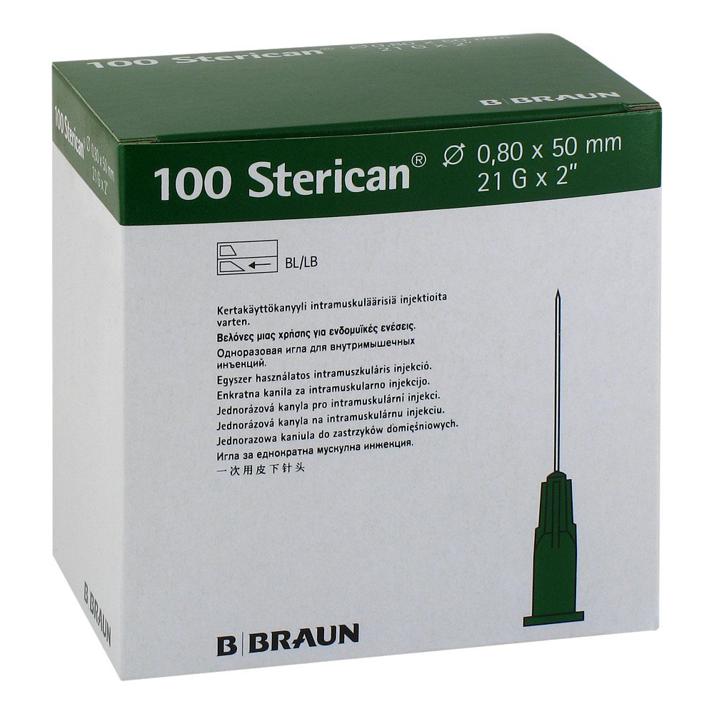 Sterican 21G x 50mm Sterican 21G x 50mm