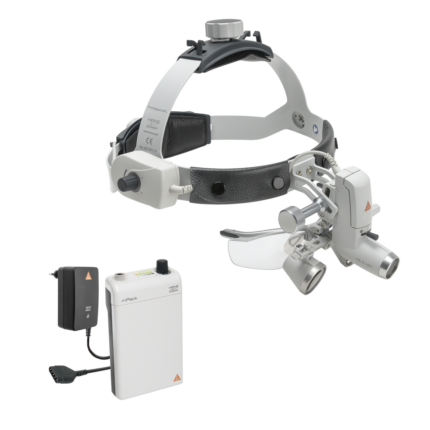 Heine ML4 LED Headlamp Kit with Magnifying Loupes with S-FRAME Glasses Frame