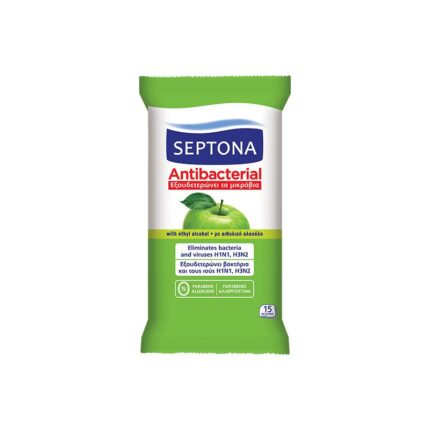 Αντιβακτηριδιακά μαντήλια χεριών Septona