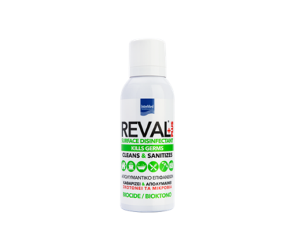 Απολυμαντικό επιφανειών Reval Plus 100ml