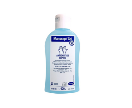 Απολυμαντικό χεριών Manusept Gel - 100ml