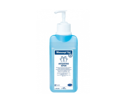 Απολυμαντικό χεριών Manusept Gel - 475ml με αντλία
