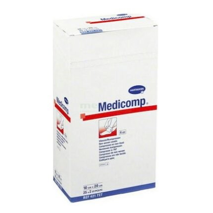 Γάζες non-woven αποστειρωμένες Hartmann Medicomp 10x20cm - 50τμχ