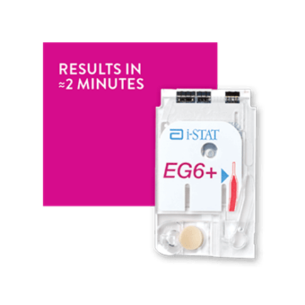Ταινίες αναλυτή αερίων αίματος i-STAT EG6+