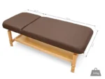 Wooden examination bed