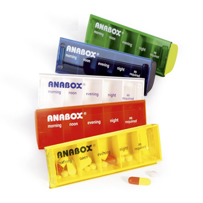 Ημερίσια θήκη χαπιών Anabox