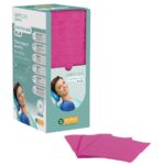 Οδοντιατρική πετσέτα Soft Care Plus με dispenser - Φούξια