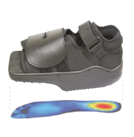 Metatarsal relief shoe - splint