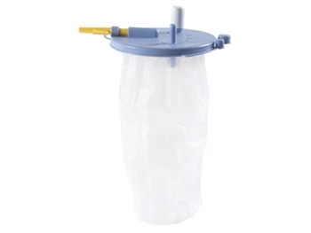 Suction bags with disposable lid for 2L container - Flovac