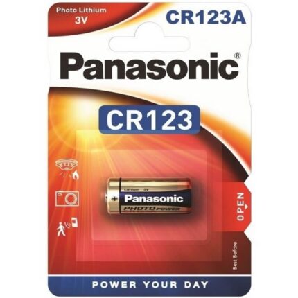 Σετ 10 μπαταριών Zoll AED Plus - CR123A μάρκας Panasonic