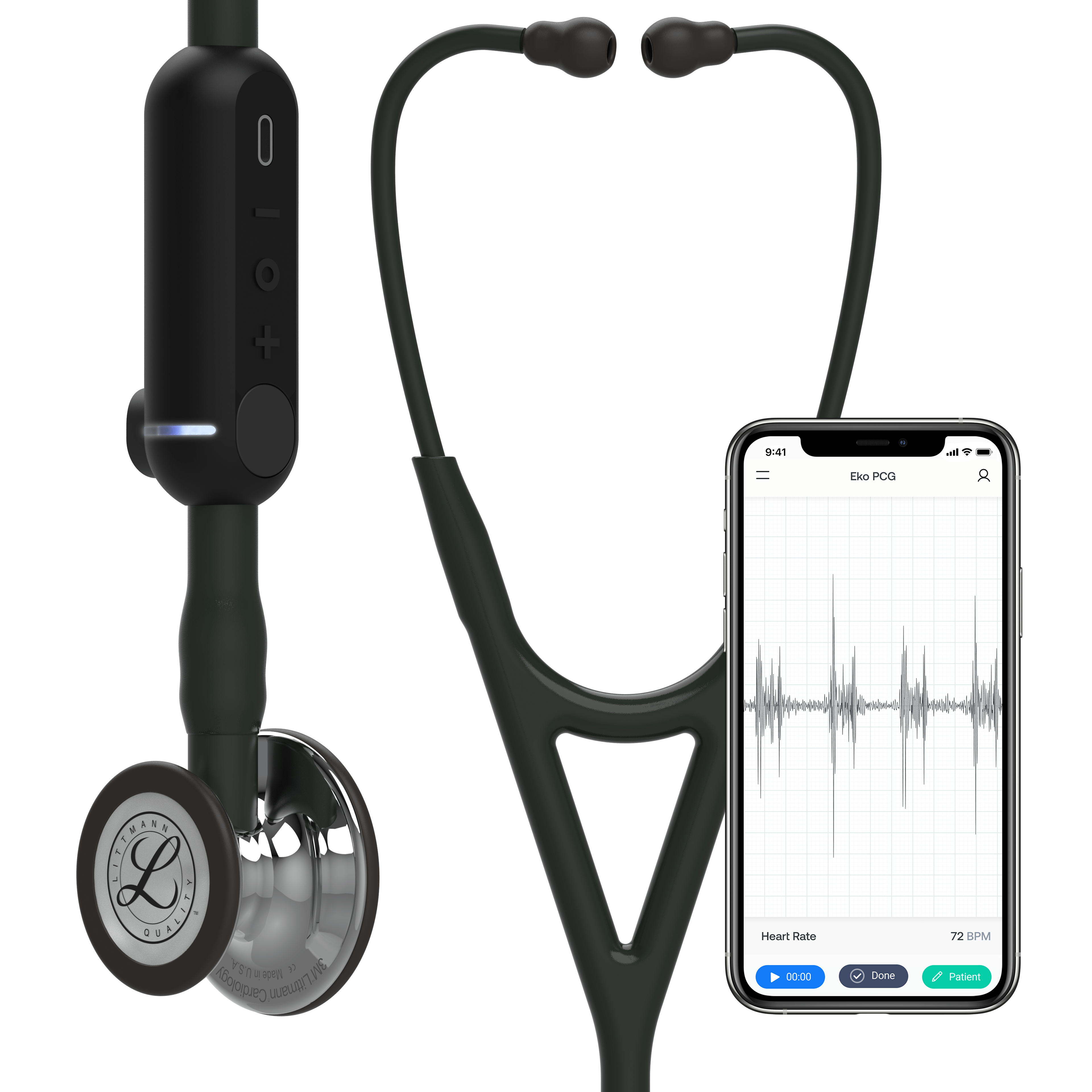 Στηθοσκόπιο Littmann Core Digital 8869 - Mirror Finish Στηθοσκόπιο Littmann Core Digital 8869 - Mirror Finish
