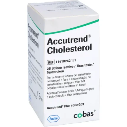 Ταινίες μέτρησης Accutrend Cholesterol - 25τμχ