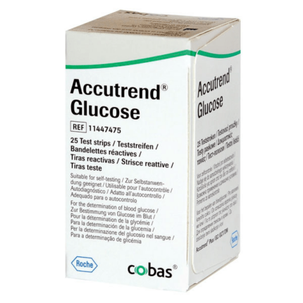 Ταινίες μέτρησης Accutrend Glucose - 25τμχ