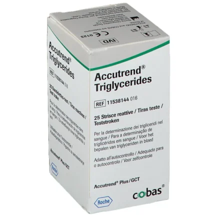 Ταινίες μέτρησης Accutrend Triglycerides - 25τμχ