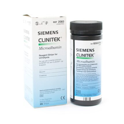 Ταινίες μέτρησης ούρων Microalbumin 2 Siemens Multistix - 25 τμχ
