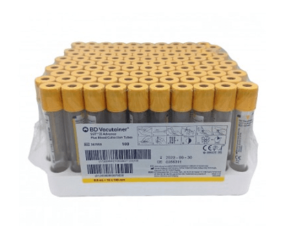 Φιαλίδια αιμοληψίας Vacutainer SST II Advance 3.5ml της Β.D.. REF 367957