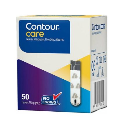 Ταινίες ζαχάρου Contour Care 50τμχ