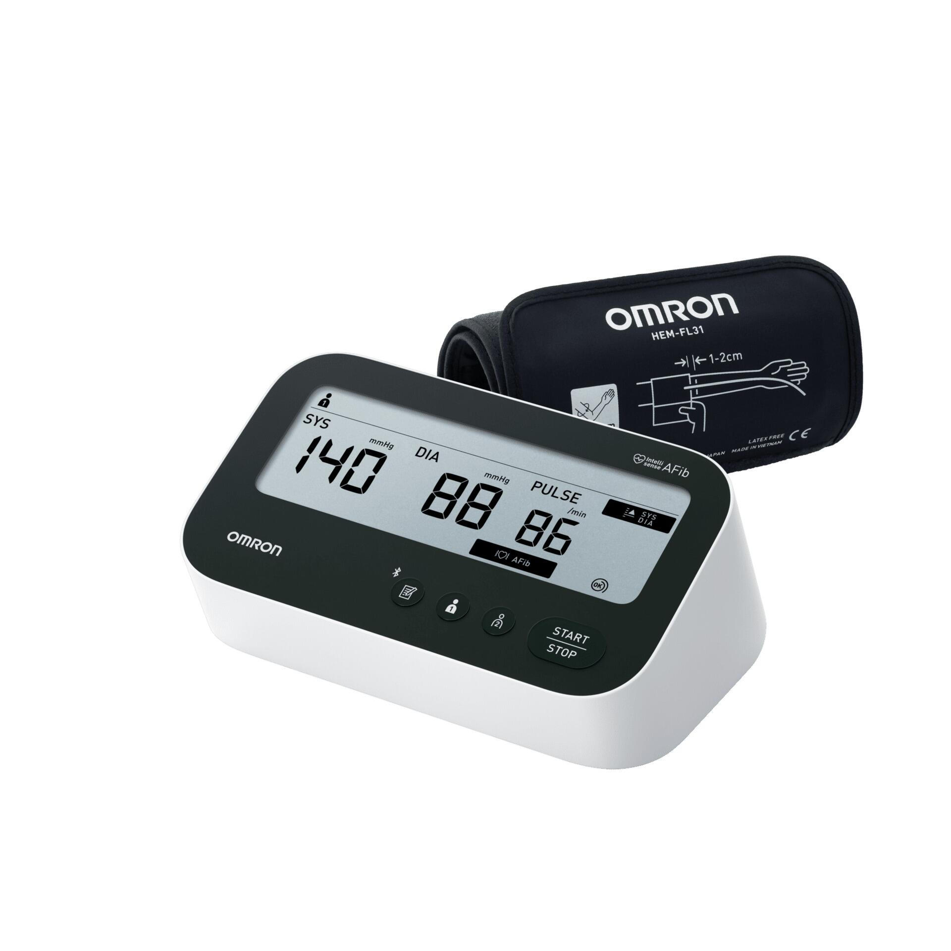 Πιεσόμετρο βραχίονα Omron M4 Connect AFib - HEM-7196T1-FLE