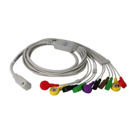 Contec-3-5-mm-Holter-3-Lead-12-Channels-Ambulatory-ECG-Cable