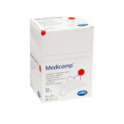 Γάζες-non-woven-Hartmann-Medicomp-5x5cm-1