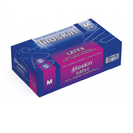 Εξεταστικά-γάντια-με-πούδρα-Filoskin-1