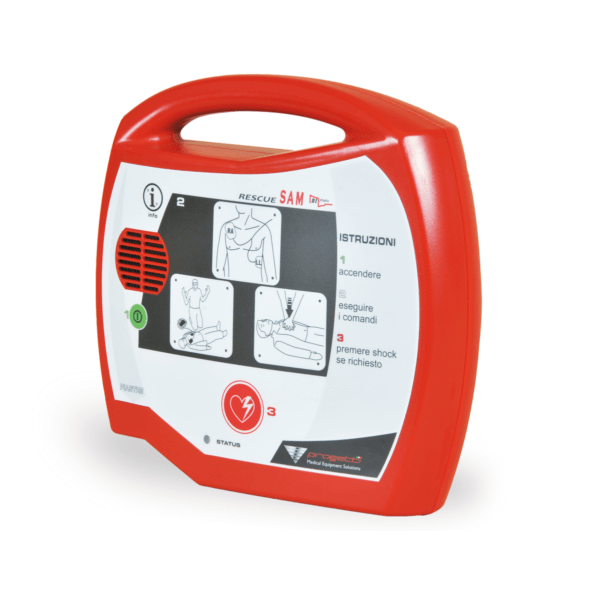 Rescue Sam Progetti automatic defibrillator - Greek Rescue Sam Progetti automatic defibrillator - Greek