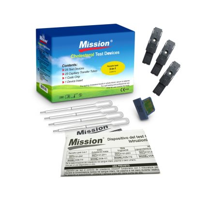 Mission Lipid Profile Meter Strips - 25pcs