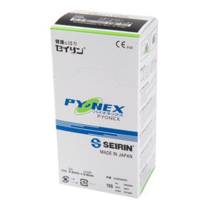 Semi-permanent ear acupuncture needles Seirin Pyonex 0.2 x 0.9 mm - 100 pcs