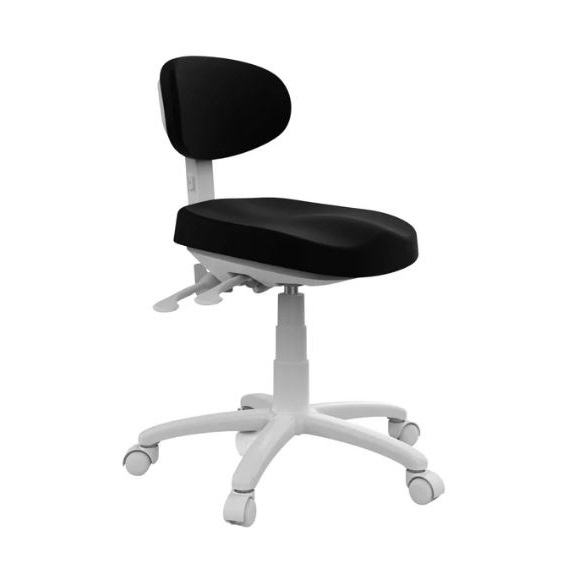 Harmanis Stool with Back - Sway Black