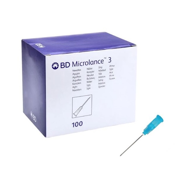 Βελόνες μιας χρήσης B.D. Microlance 23G x 1'